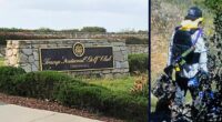 Man busted with rifle, step stool near Trump golf course: DA