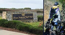 Man busted with rifle, step stool near Trump golf course: DA