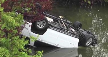 Man drives into Brevard County canal with ex in car, deputies say