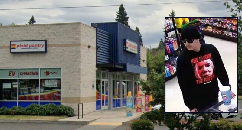 Man wearing shirt saying 'here to crash the party' kills cashier over $25 after clerk 'didn't believe' he would actually rob him: Police