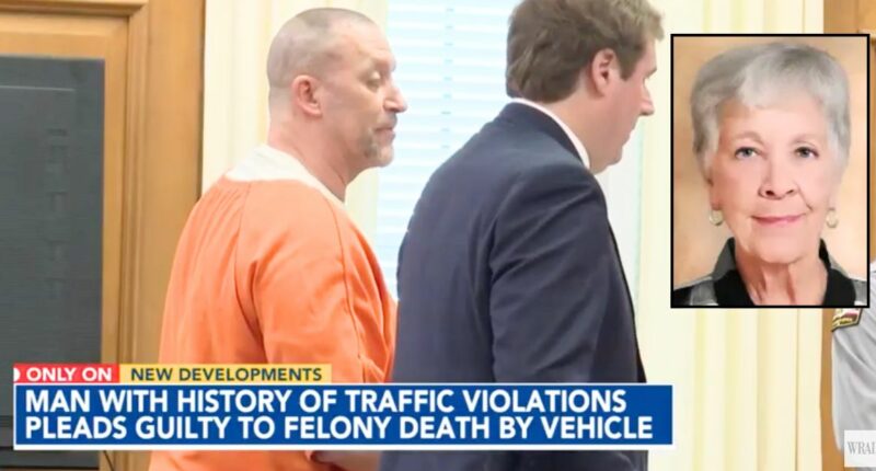 Man with 30 years of traffic charges crashed into librarian