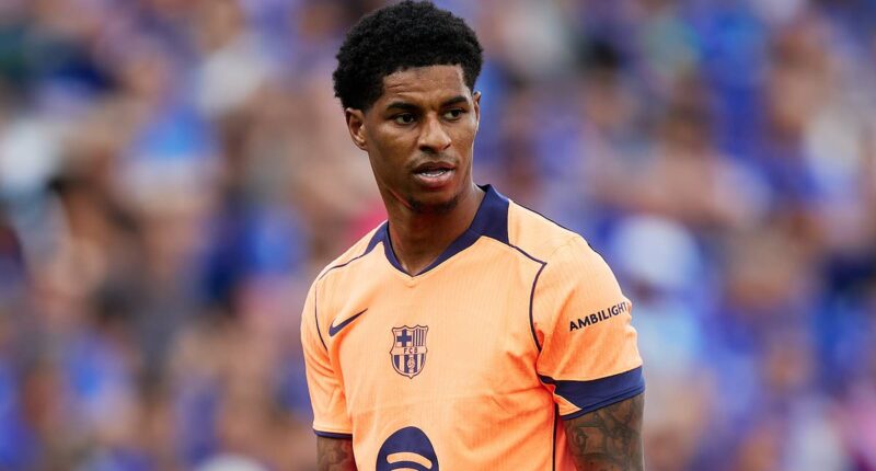 Marcus Rashford 'willing to take a pay-cut to leave Man United and has no plan to ever play for them again' as Barcelona try to lower his £26m transfer fee