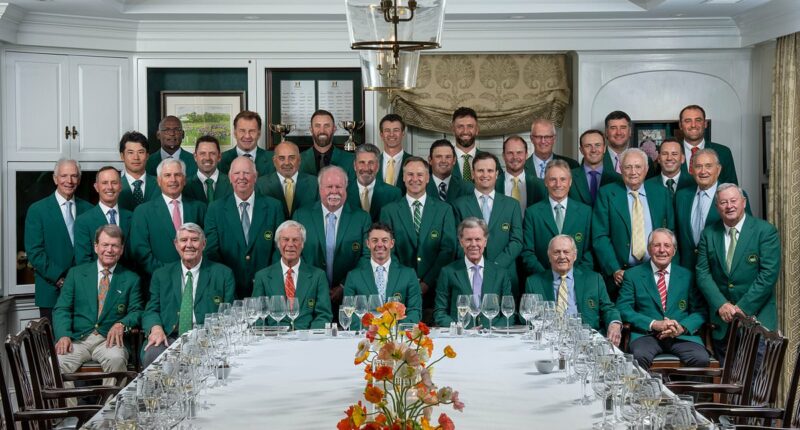 Masters winner Rory McIlroy hosts priciest Champions Dinner EVER