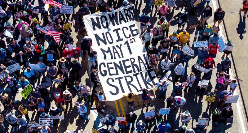 May Day protests to take place Friday as agitators across the US push 'Workers Over Billionaires' motto