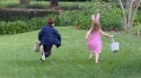 Meghan shows Lilibet and Archie enjoying Easter Egg hunt at home