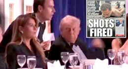 Melania Trump has stunned reaction as gunfire erupts at White House Correspondents' Dinner