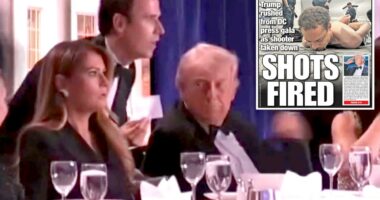 Melania Trump has stunned reaction as gunfire erupts at White House Correspondents' Dinner