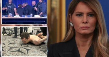 Melania Trump heard 'bad noise' as suspected gunman Cole Allen opened fire at White House Correspondentsâ Dinner