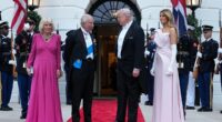 Melania Trump likened to Jackie Kennedy for her state dinner gown
