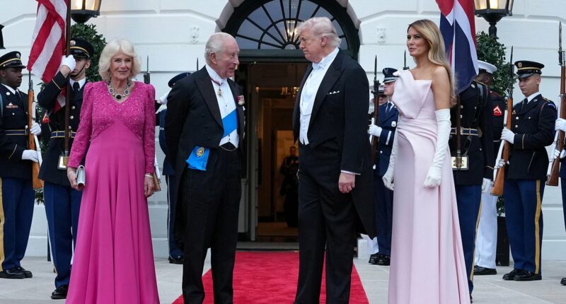 Melania Trump likened to Jackie Kennedy for her state dinner gown