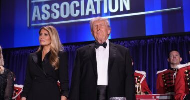 Melania breaks silence on 'coward' Jimmy Kimmel's 'hateful' skit