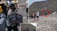 Mexican pyramid shooter caught on video calmly setting up gun, shooting as shocked tourists flee