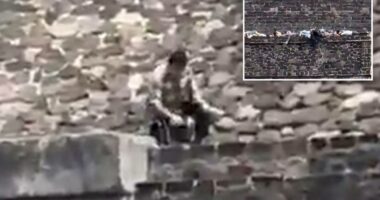 Mexico pyramid shooter loads weapon before shooting at tourists: video