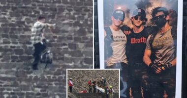 Mexico pyramid shooter was Hitler fanatic who left AI pic of him posing with Columbine school shooters