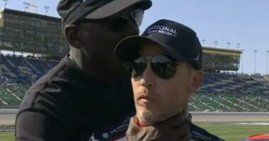 Michael Jordan stuns NASCAR fans again as he grabs co-owner's throat... months after viral interaction with driver's six-year-old son