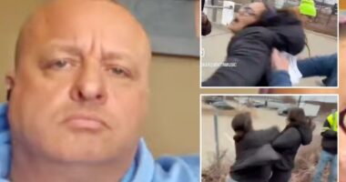 Minnesota dad who assaulted Turning Point USA journo says family is 'not violent'