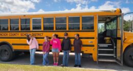 Mississippi middle schoolers stop runaway bus after driver loses consciousness from asthma attack