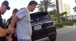 Moment Real Housewife and her husband are arrested for SHOPLIFTING