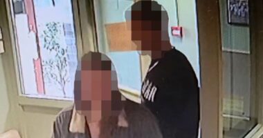 Moment 'dine-and-dash couple who ordered £195 leave without paying'