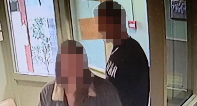 Moment 'dine-and-dash couple who ordered £195 leave without paying'