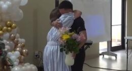 Mother and son enjoy very emotional reunion after 20 years apart