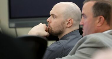 Mother of FedEx driver who murdered Athena Strand breaks down in court