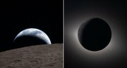 NASA releases the first photos from the Artemis II moon mission