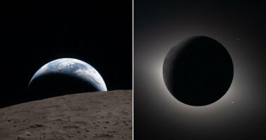 NASA releases the first photos from the Artemis II moon mission