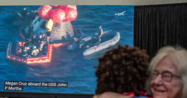 NASA's Artemis II Crew Extracted from Spacecraft After Return to Earth