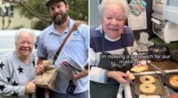 NJÂ grandmaÂ Nonna Netta with heart of gold goes viral for making salami sandwich for her mailman