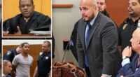 NYC judge who locked up 'cooler cop' faced anger for going easy on teen who killed homeless man
