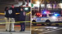 NYPD cop opens fire on career criminal who shot man outside NYC store in ambush-style attack