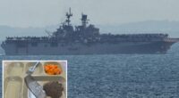 Navy denies 'poor quality' food on warships deployed to Middle East after viral photos of 'rationed slop'