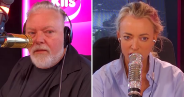 Kyle Sandilands and Jackie O Henderson