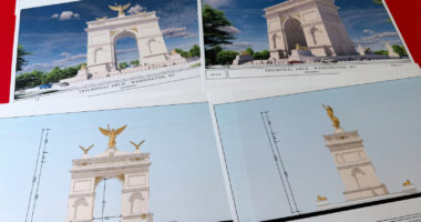 New renderings released for Trump's proposed 'triumphal arch'