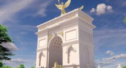 New renderings released showing 250-foot tall 'Arc de Trump'