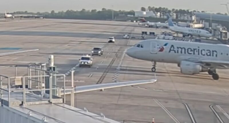 New video shows close call between plane, vehicle at Charlotte Douglas International Airport