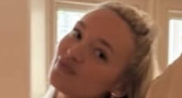 Newly-married Roxy Horner shares first wedding snap