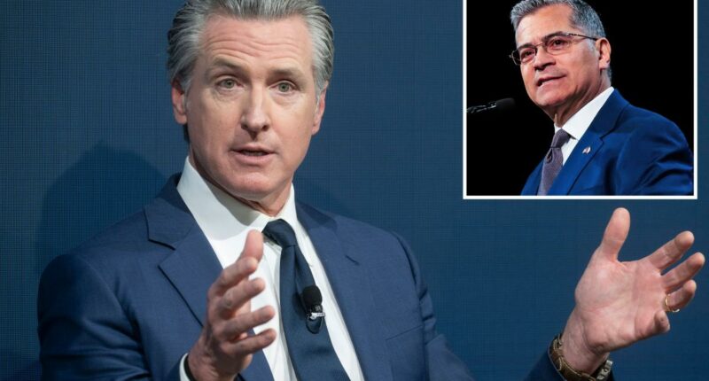 Newsom's allies mulling dark horse governor candidate Xavier Becerra