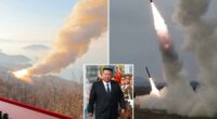 North Korea fires missiles toward sea after ridiculing South's hopes for better ties