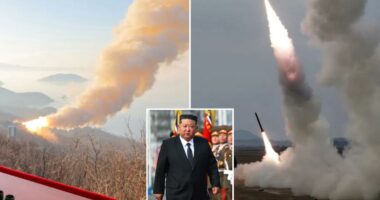 North Korea fires missiles toward sea after ridiculing South's hopes for better ties