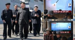 North Korea fires multiple ballistic missiles towards sea off its east coast