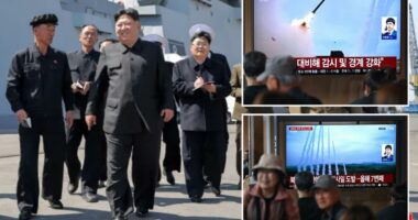 North Korea fires multiple ballistic missiles towards sea off its east coast
