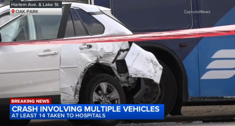 Oak Park news today: Driver fatally shoots self after car crash into Pace bus, other vehicles at Harlem Avenue and Lake Street