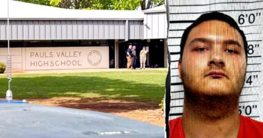 Oklahoma principal shot in leg is praised for tackling school shooter: 'He is a hero'