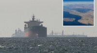 Only a handful of ships are trickling through the Strait of Hormuz