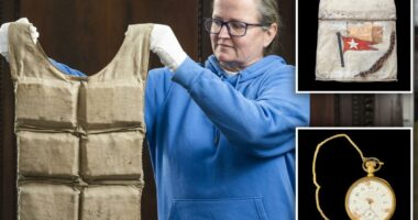 Original Titanic items auctioned off on anniversary of disaster