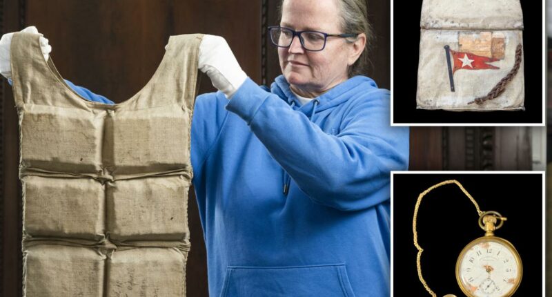Original Titanic items auctioned off on anniversary of disaster