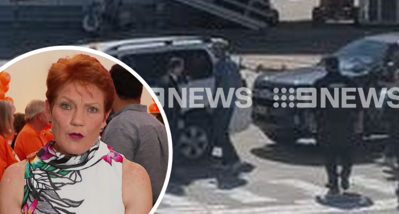 Pauline Hanson, Tony Abbott speak in support of Ben Roberts-Smith following arrest