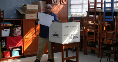 Peru election results delayed after thousands get a one-day voting extension
